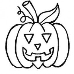 260x260 How To Draw A Pumpkin For Halloween A Simple Tutorial For Kids - Simple Pumpkin Drawing