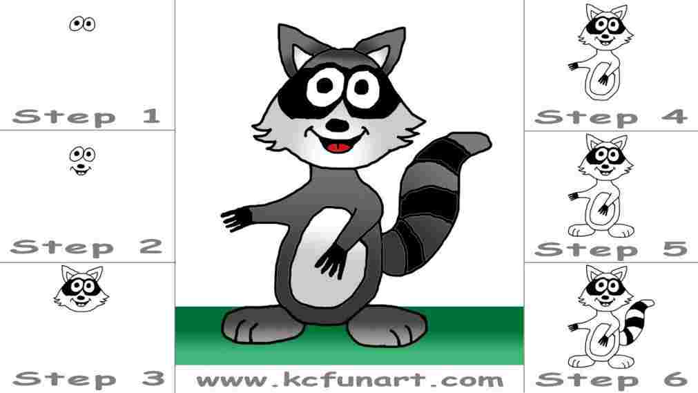 1011x569 learn rhyoutubecom drawing rhgdpictureus raccoon face simple - Simple Raccoon Drawing