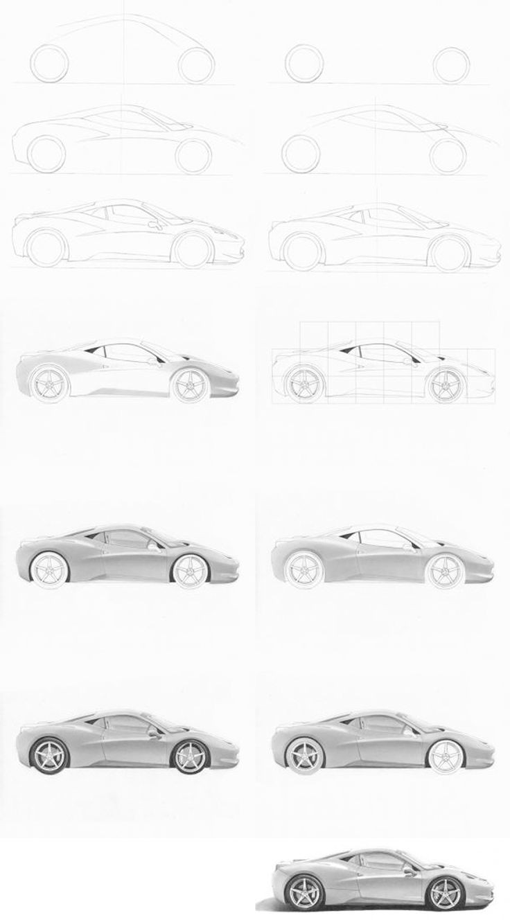 736x1328 How To Draw A Race Car Step - Simple Race Car Drawing