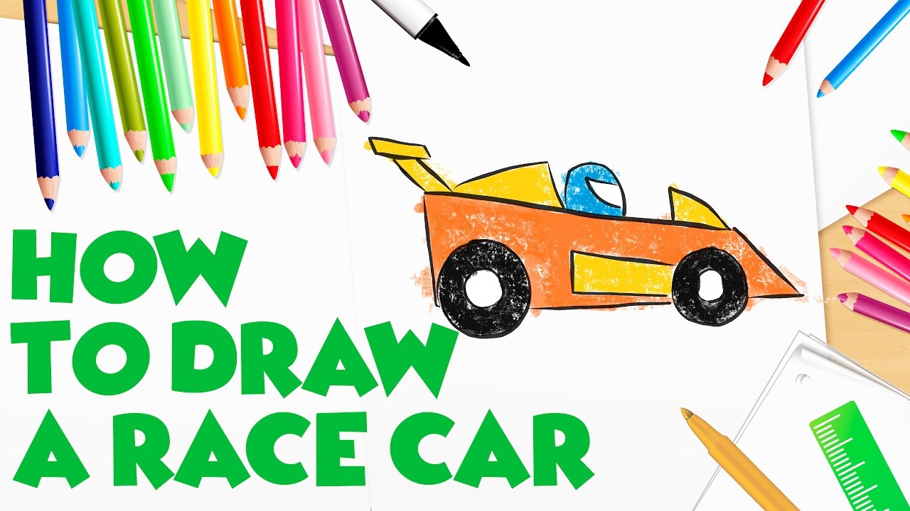 Simple Race Car Drawing At Paintingvalley Com Explore Collection