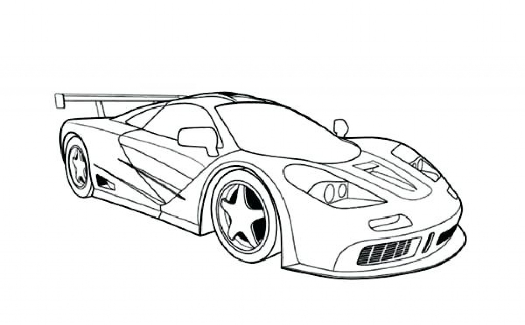 1024x635 simple race car coloring pages color bros derby car coloring pages - Simple Race Car Drawing