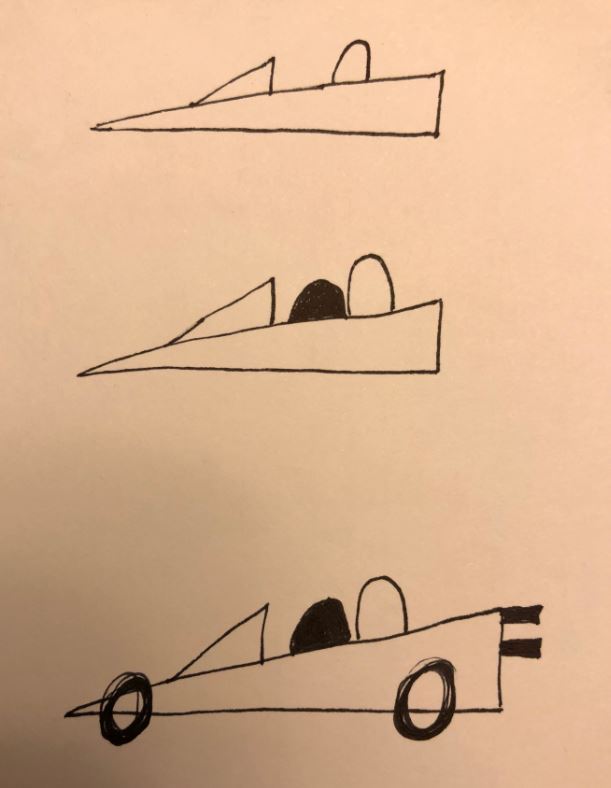 611x788 This Is How To Draw A Simple Race Car - Simple Race Car Drawing