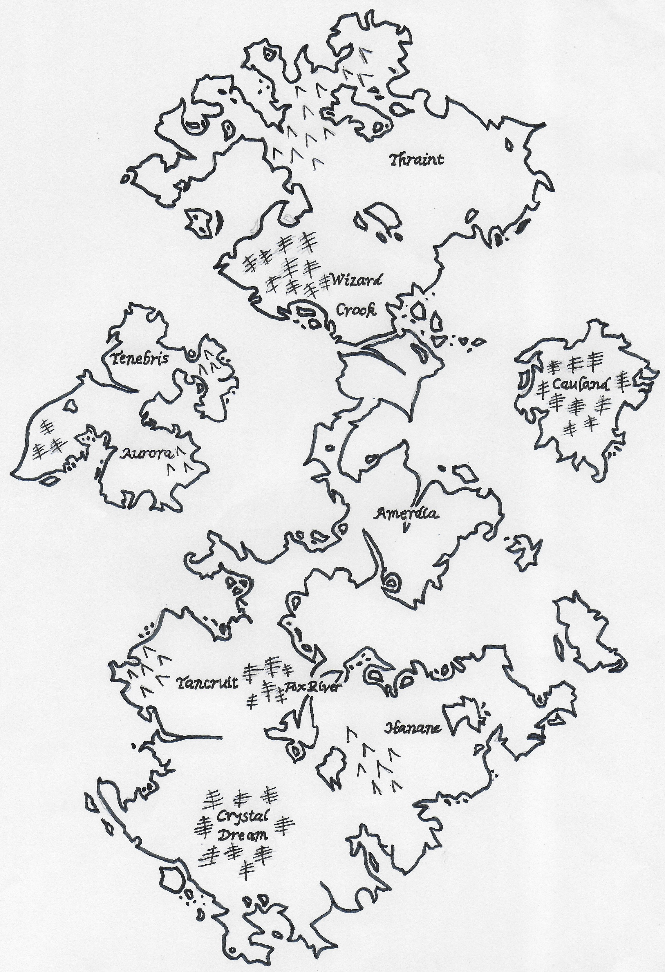 2292x3350 Easy To Draw River - Simple River Drawing