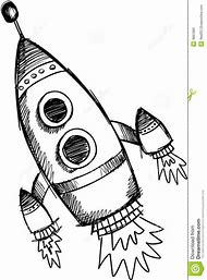 190x257 Rocket Ship Drawing - Simple Rocket Drawing