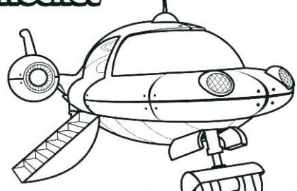 420x270 free space shuttle coloring pages fresh rocket coloring - Simple Rocket Ship Drawing