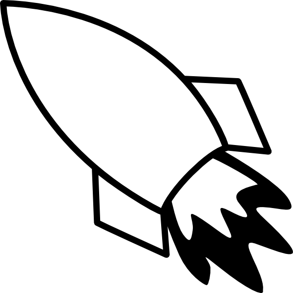 600x600 simple rocket ship drawing at getdrawings - Simple Rocket Ship Drawing