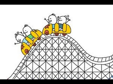 480x360 how to draw a roller coaster for kids - Simple Roller Coaster Drawing