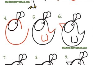 300x210 Simple Rooster Drawing How To Draw A Simple Chicken How To Draw - Simple Rooster Drawing