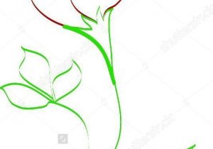 300x210 pencil drawings of rose buds how to draw a rose bud with stem - Simple Rose Bud Drawing