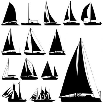 350x350 Simple Sailboat Drawing - Simple Sailboat Drawing