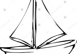 300x210 simple sailboat sketch simple sailboat sketch - Simple Sailboat Drawing