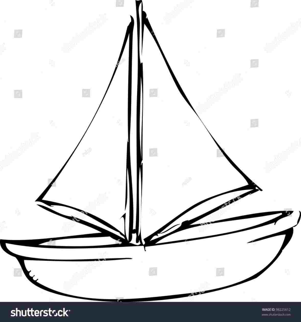 1179x1264 how simple sailboat drawing to draw a sailboat steps - Simple Sailboat Drawing