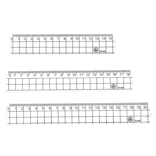 640x640 transparent simple ruler acrylic ruler length - Simple School Drawing
