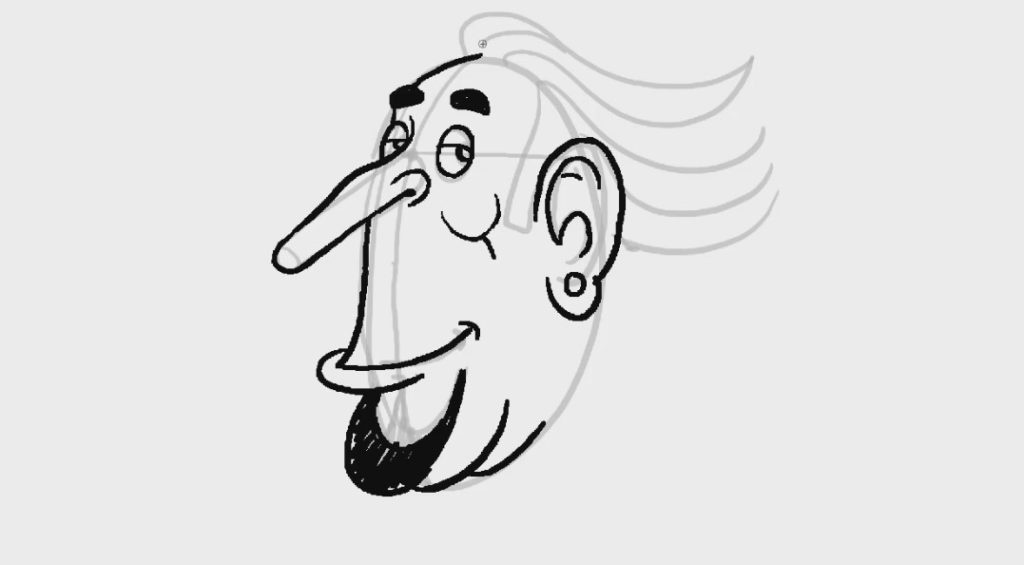 1024x565 How To Draw Cartoons Using Simple Rectangle Oval Shapes - Simple Shapes Drawing