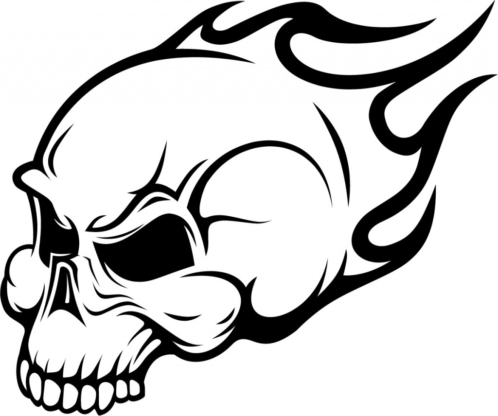 1024x856 Like Simple Skull Drawing - Simple Skull Drawing