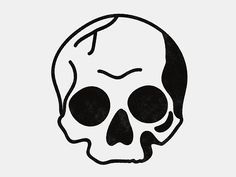 236x177 Simple Skull Side Drawing - Simple Skull Side Drawing