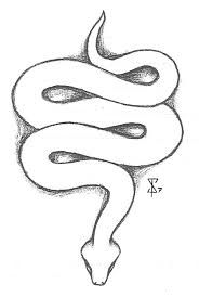 184x274 Simple Snake Outlines - Simple Snake Drawing