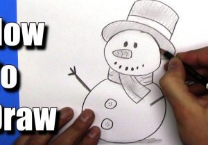 300x210 easy snowman drawing simple snowman drawing at getdrawings free - Simple Snowman Drawing