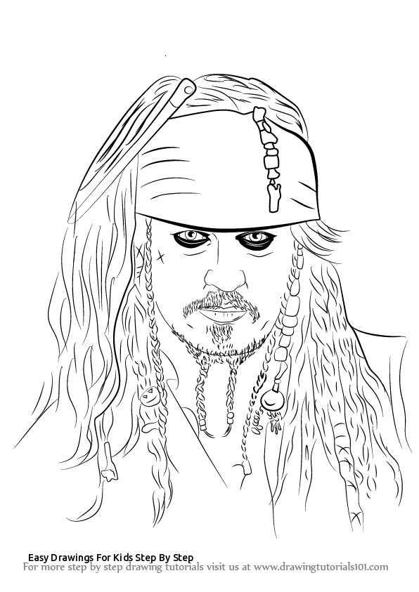 596x843 Easy Drawings For Kids Step - Simple Sparrow Drawing