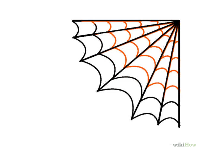 670x503 Simple Spider Web Drawing - Simple Spider Web Drawing