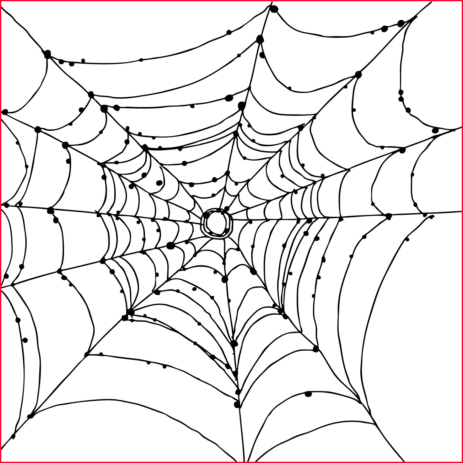 Simple Spider Web Drawing at PaintingValley.com | Explore collection of