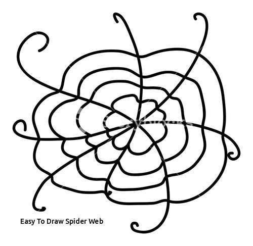 Simple Spider Web Drawing at PaintingValley.com | Explore collection of