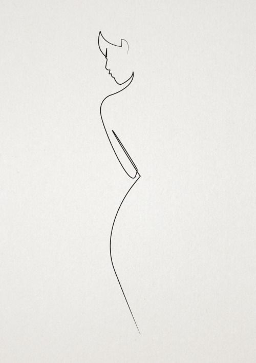 500x707 dream of a simple life - Simple Spine Drawing
