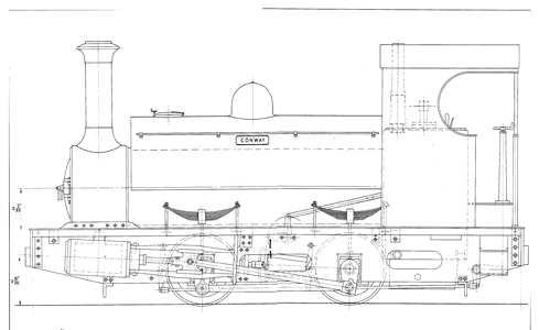 489x300 Steam Engine Plans - Simple Steam Train Drawing
