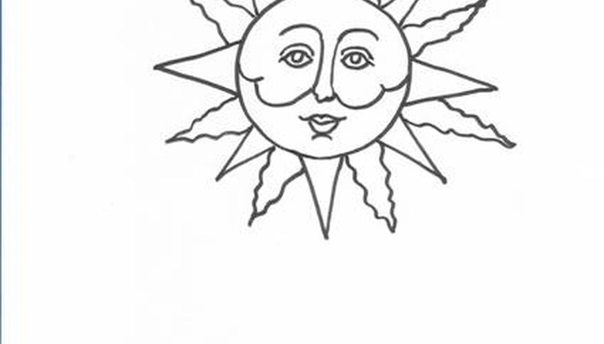 Simple Sun And Moon Drawing at PaintingValley.com | Explore collection
