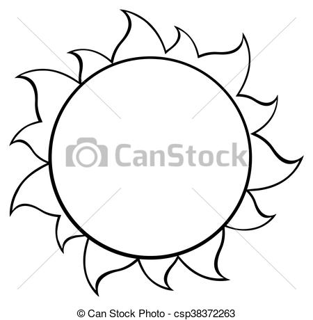 Simple Sun Drawing at PaintingValley.com | Explore collection of Simple ...