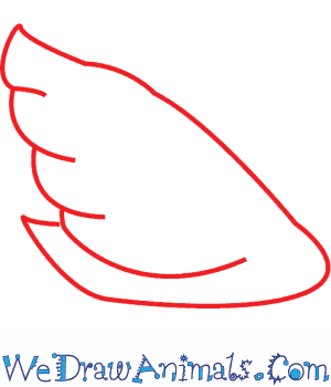 300x350 How To Draw A Swan - Simple Swan Drawing