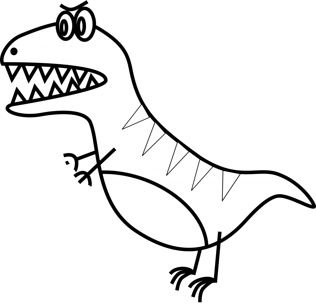 Simple T Rex Drawing At Explore Collection Of