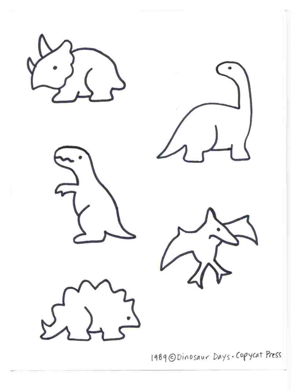 1007x1304 Nana Intended For Simple Dinosaur - Simple T Rex Drawing