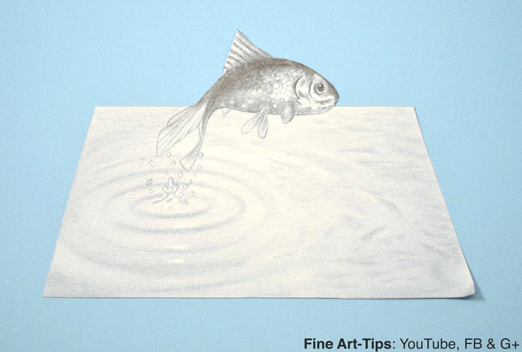 1024x690 Simple Fish To Draw How To Draw A Simple And Easy Effect Fish - Simple Tank Drawing