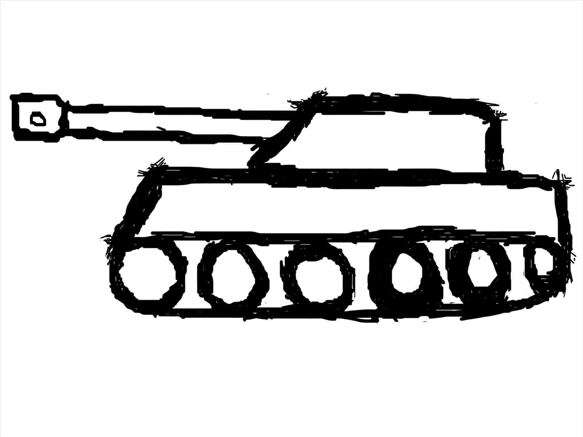 На нарисовать танк - 87 фото