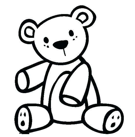 Simple Teddy Bear Drawing at PaintingValley.com | Explore collection of ...