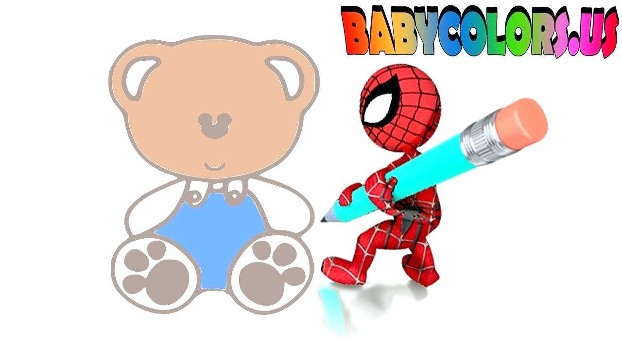 1280x720 Simple Easy Teddy Bear Drawing - Simple Teddy Bear Drawing