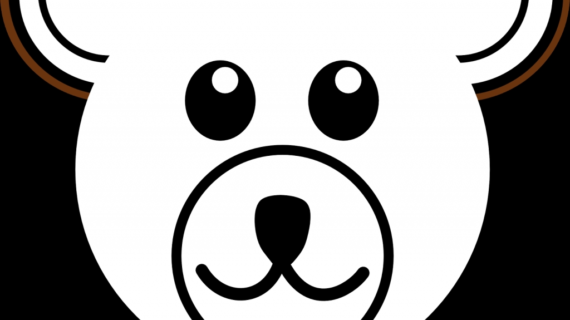 570x320 Teddy Bear Drawing Simple - Simple Teddy Bear Drawing