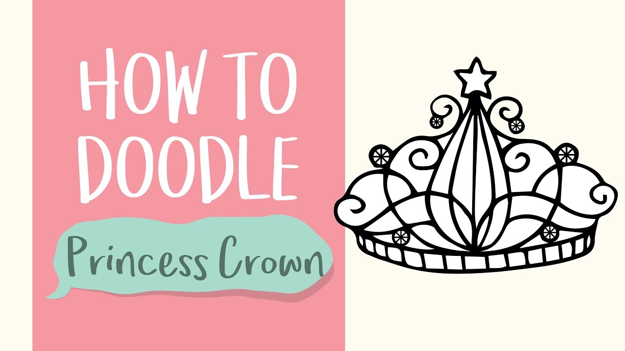1280x720 How To Draw A Princess Crown - Simple Tiara Drawing
