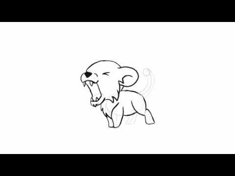 480x360 How To Draw Simple Cute Animals In Chibi Style Tiger - Simple Tiger Drawing
