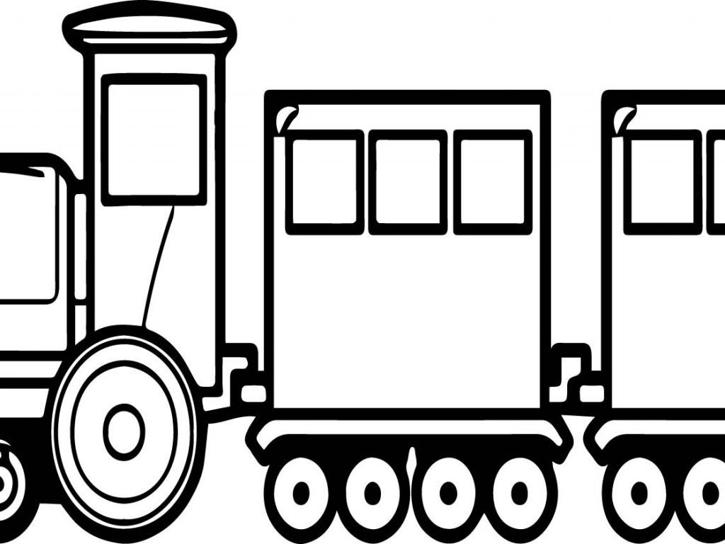1024x768 Coloring Pages Homely Ideas Train Coloring Pages Simple Pagesh - Simple Train Drawing