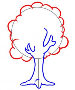 251x302 How To Draw How To Draw A Simple Tree - Simple Tree Drawing