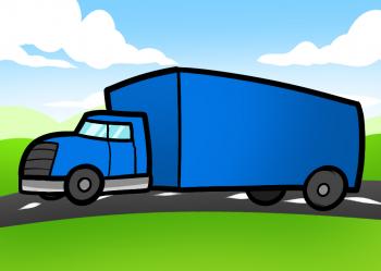 350x249 How To Draw How To Draw A Truck For Kids - Simple Truck Drawing