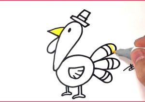 300x210 how to draw a turkey how to draw a cartoon turkey - Simple Turkey Drawing
