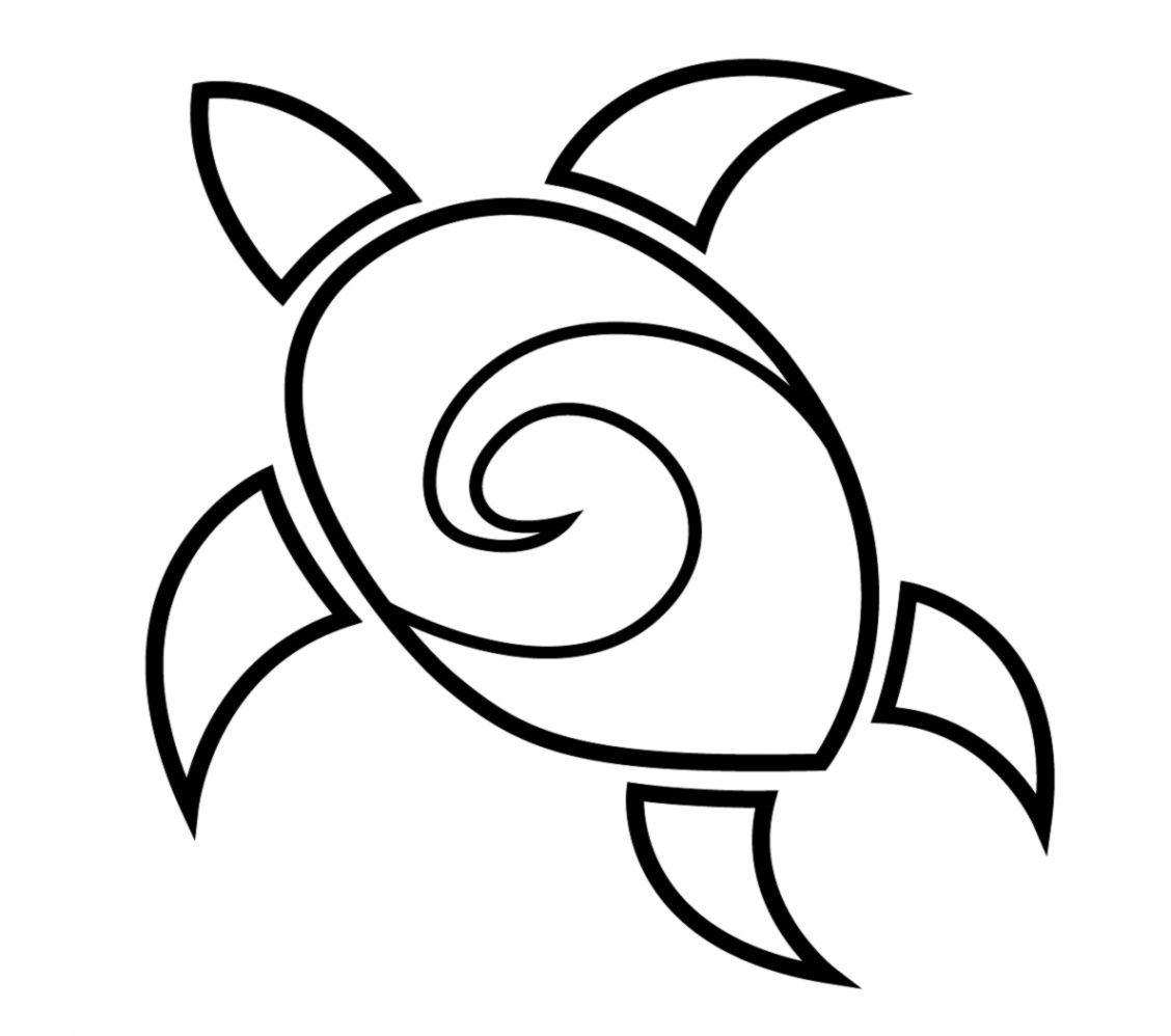 1128x998 Turtle Drawing Easy Spot Wallpapers - Simple Turtle Drawing