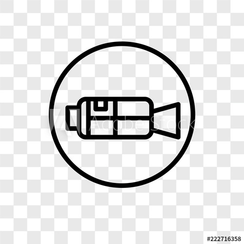 500x500 video camera icons isolated on transparent background modern - Simple Video Camera Drawing