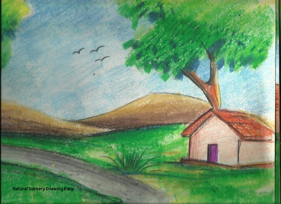 Featured image of post Village Simple Easy Landscape Drawing