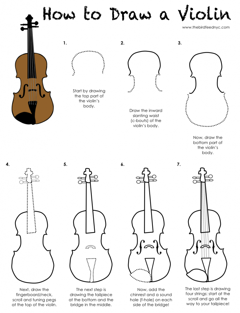 Simple Violin Drawing at Explore collection of