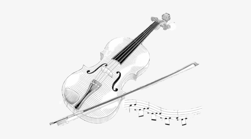 820x454 Collection Of Tumblr Violin Drawing - Simple Violin Drawing