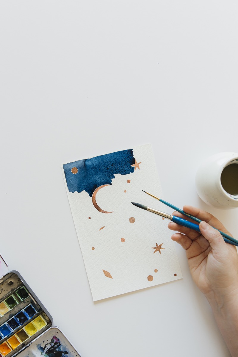 800x1200 Basic Watercolor Techniques For Beginners - Simple Watercolor Drawing